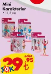 BARBİE MİNİ KARAKTERLER OYUNCAK